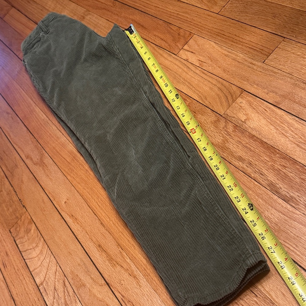 BDG Corduroy Women’s Olive Green High-Rise Pants 24 - Picture 6 of 8